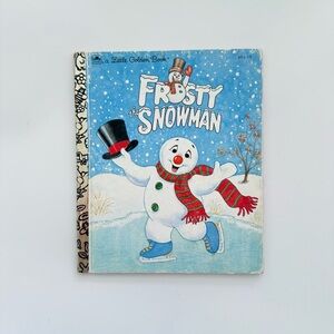 Frosty the Snowman Little Golden Book - Vintage 1992